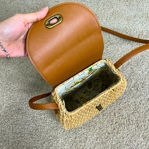 Amazon Crossbody Straw Bag | Beach bag | Woven Bag